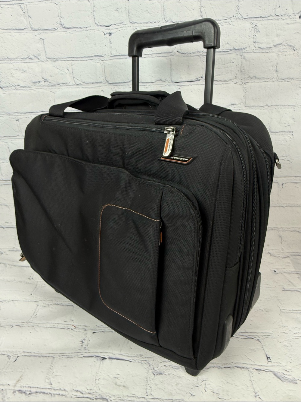 BRIGGS & RILEY Travelware Carry-on Laptop Rolling Black Travel Expandable Bag